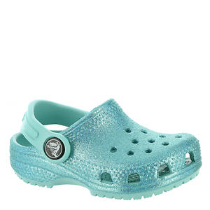 Girls deals teal crocs