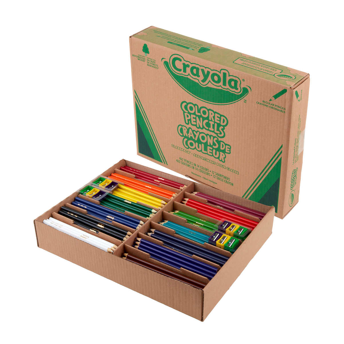 Crayola Bulk Crayons, Gold, 12 Count, Water Proof Double paper wrapped wax