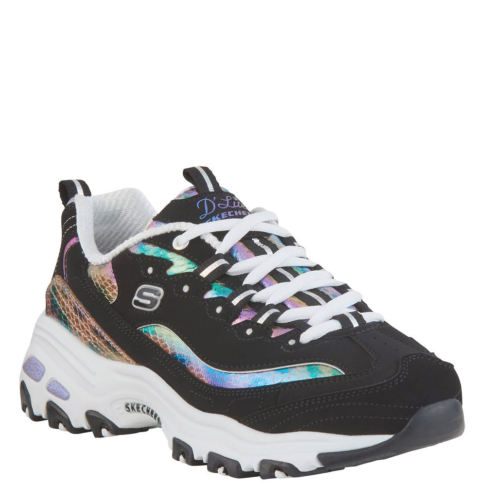 Skechers D'Lites-Wild Athletic Sneaker (Women's) | FREE Shipping at ShoeMall.com