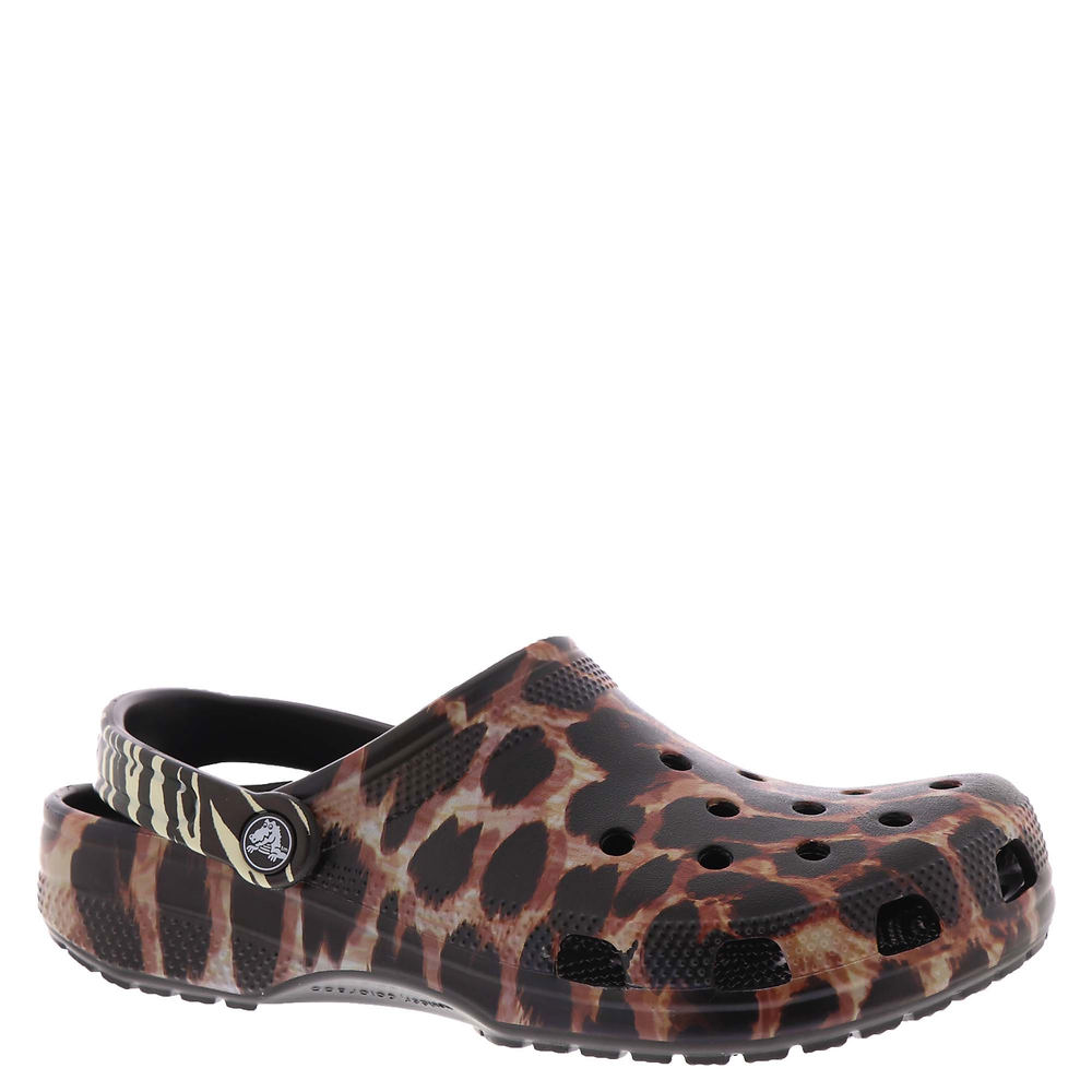 Crocs Womens Classic Zebra Clog Cute, Water Friendly, Stylish & Comfy Shoes  sz 9