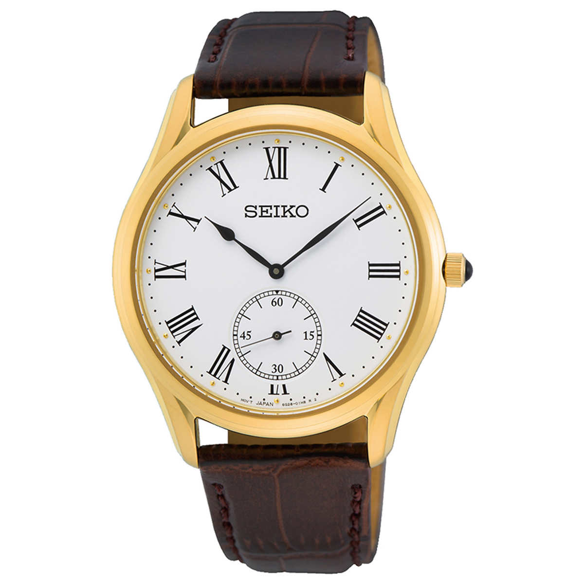 Seiko mens watch white on sale face