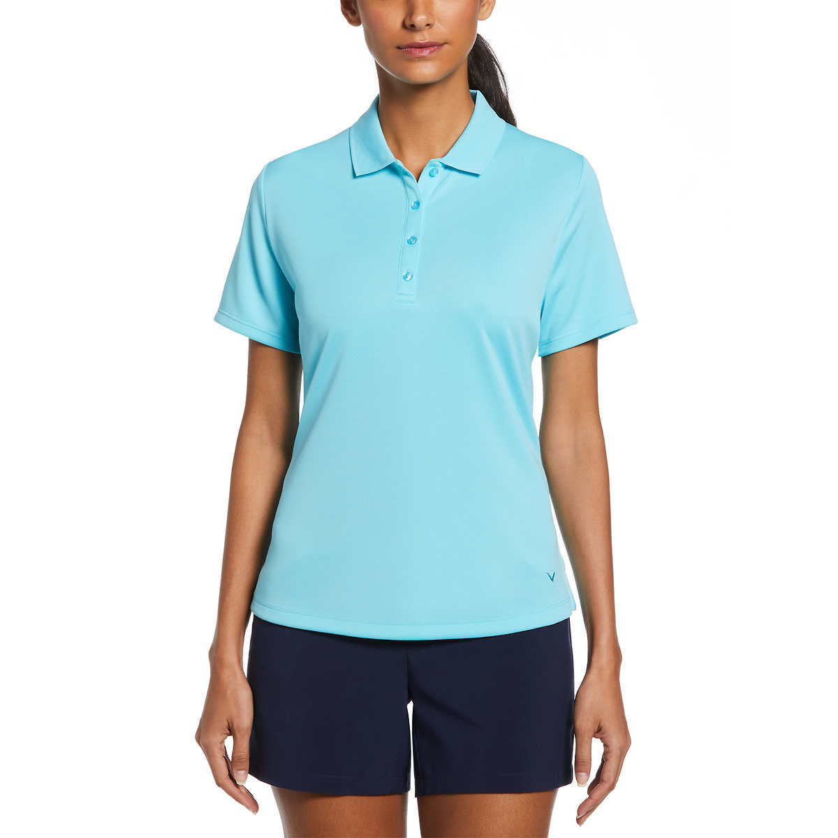 Callaway Women's Textured Golf Polo | Costco