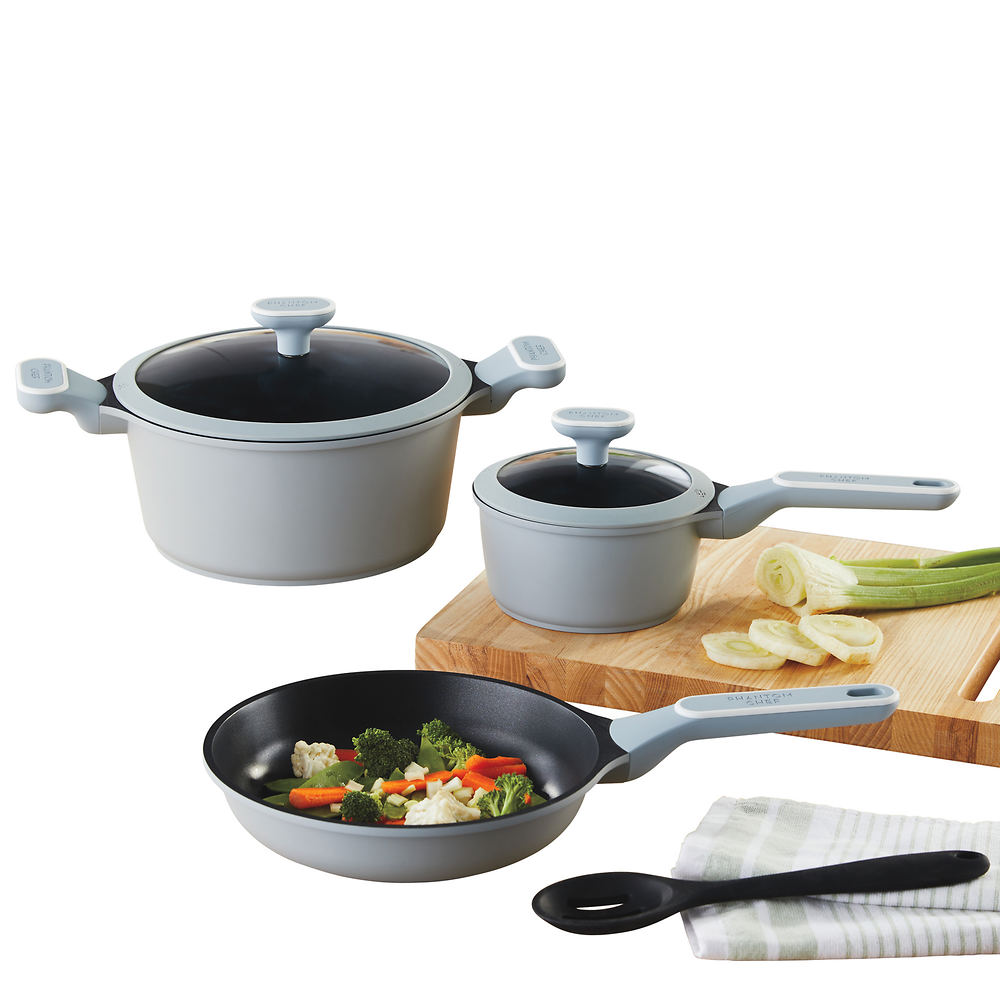 Chef's Basic 5 Piece Cast Iron Set