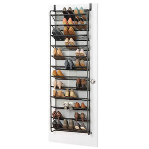 Whitmor 36 Pair Over The Door Shoe Rack Stoneberry