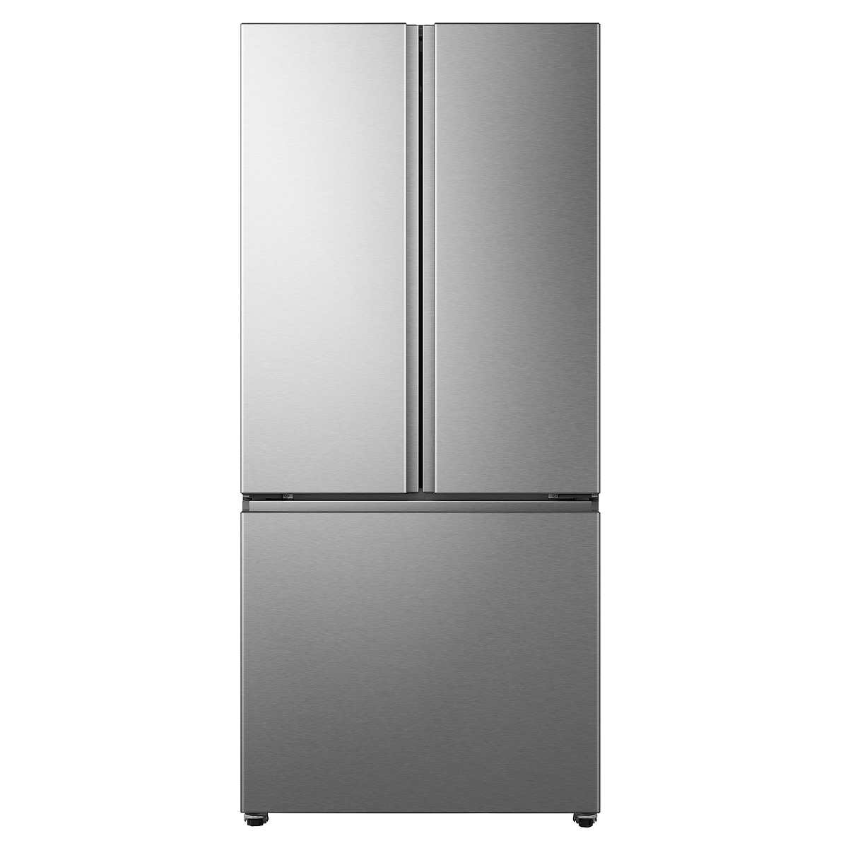 Hisense 30in 20.8 cu ft. Stainless Steel French Door Refrigerator 