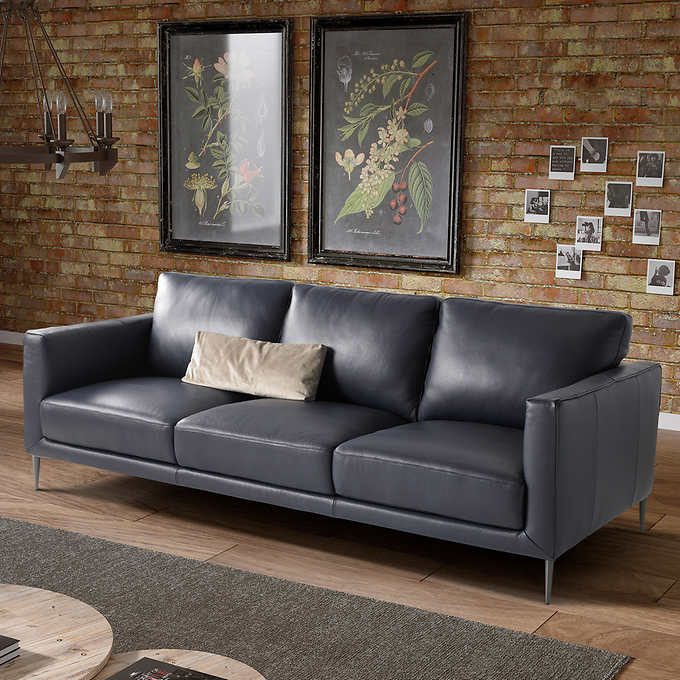 Linea Top Grain Leather Sofa