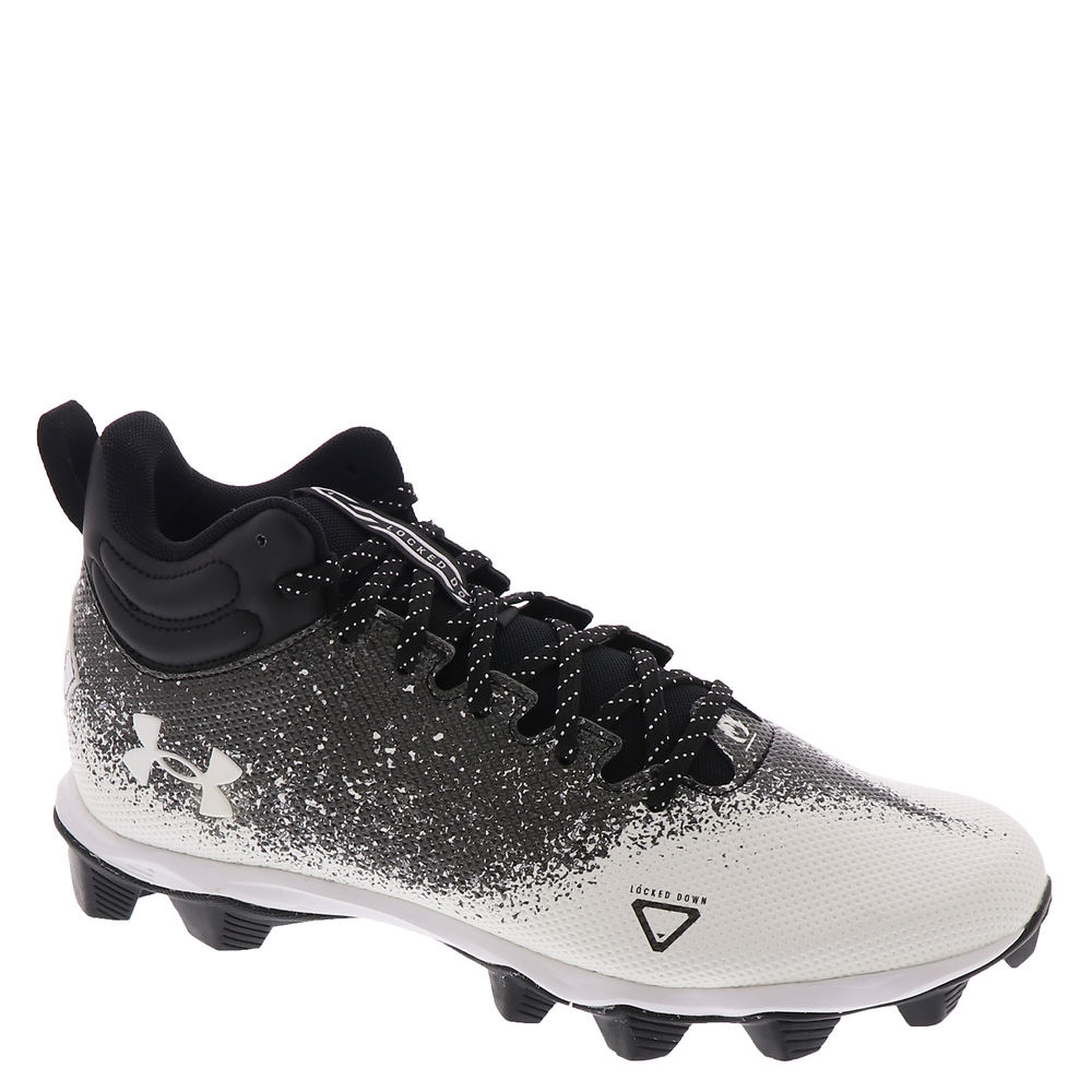 Under Armour Men's Spotlight Franchise 2.0 RM Football Cleats, Size 9.5, Black/White