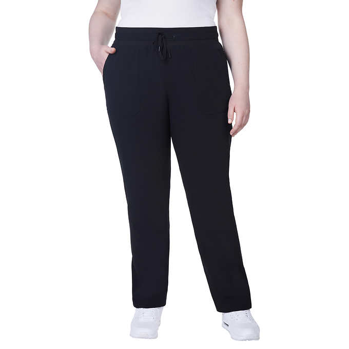 Kirkland Signature Ladies' Ankle Length Travel Pant (2, Navy) at   Women's Clothing store