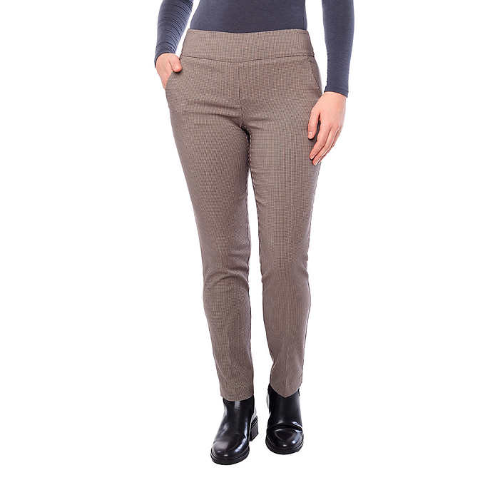 SLIM-SATION Women's Plus-Size Pull-On Straight-Leg Pant : :  Clothing, Shoes & Accessories