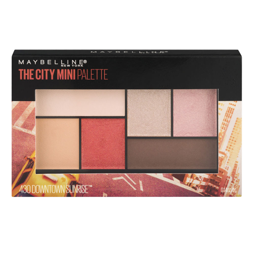 | City Sunrise Mini Maybelline Palette Downtown Stoneberry The
