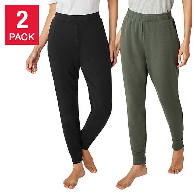 Eddie Bauer Lounge Pants Women's Sz XL Gray Elastic Waist Stretch
