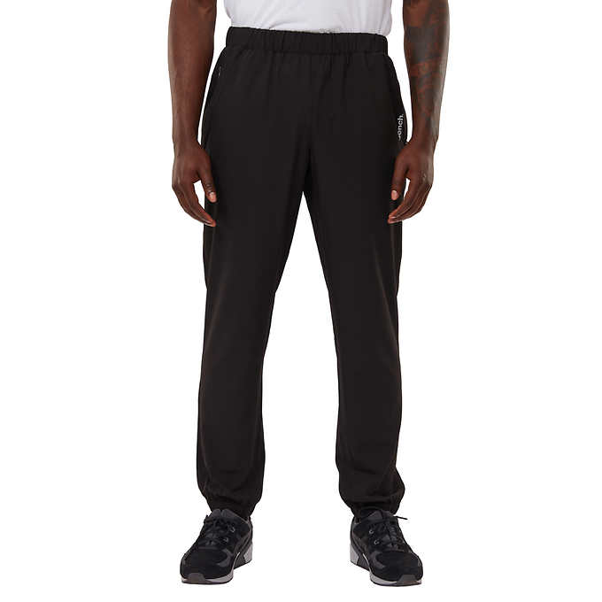 Tek Gear Sweatpants Black Elastic Waist Comfy Soft Side Pockets Size PS  Nice