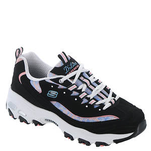 Skechers Women's D'Lites-Life Saver, Black/Pink, 5.5 X-Wide : :  Clothing, Shoes & Accessories