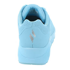 Skechers Womens Uno Sneaker - Light Blue
