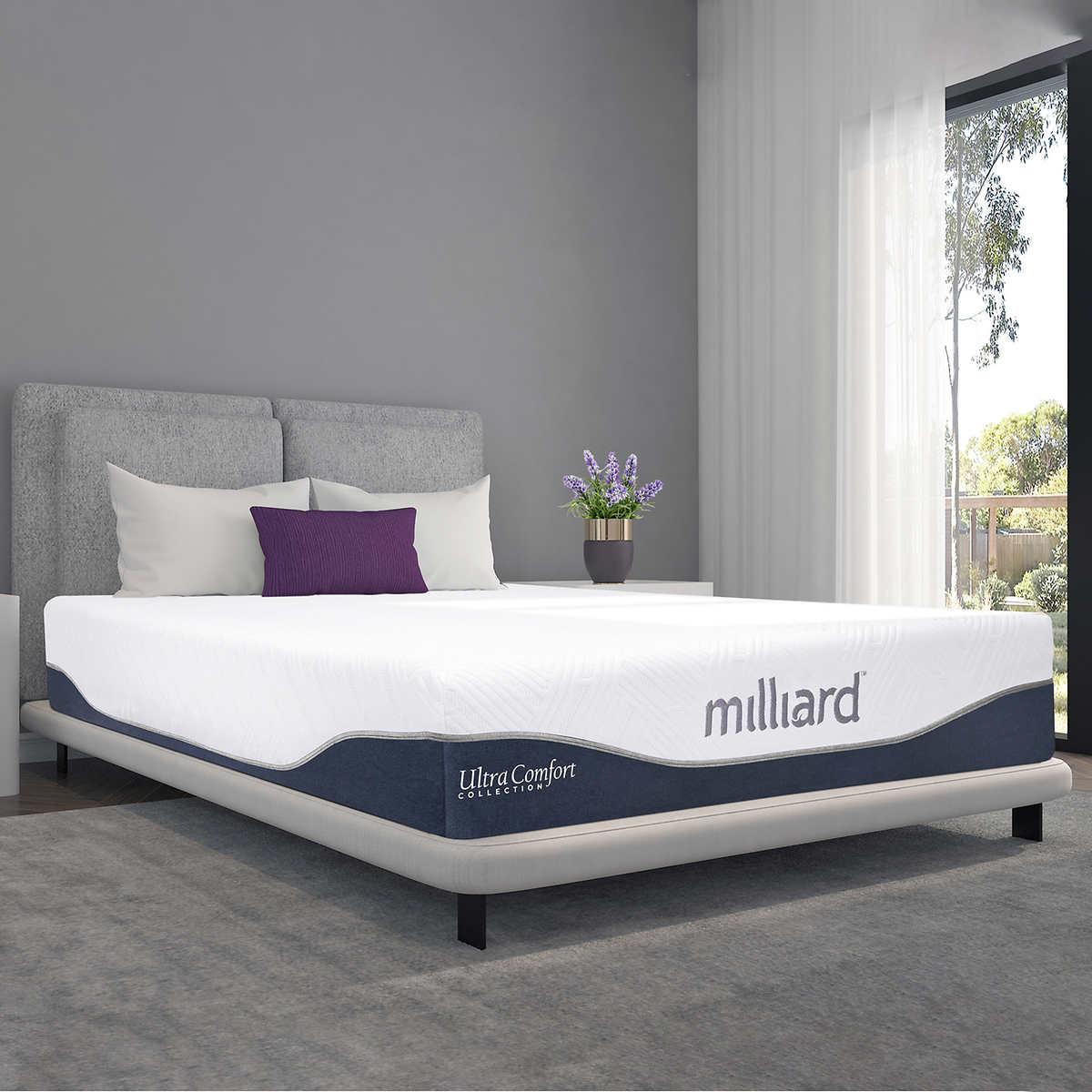 Milliard Premium Ultra-Comfort 25.4 cm (10 in.) Memory Foam