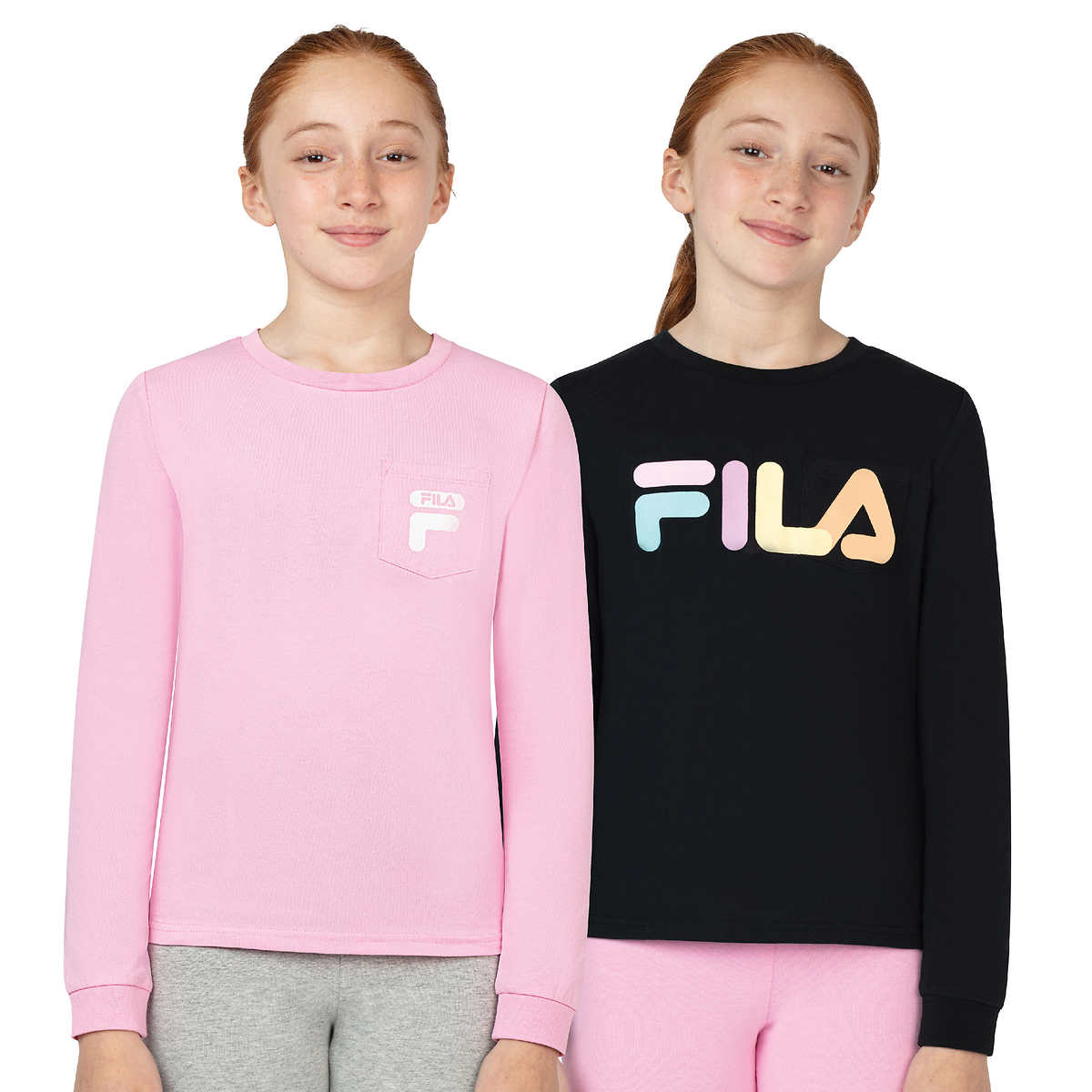 Fila Girls 2-pack Long Sleeve Tee