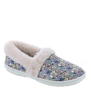 Skechers bobs knit discount faux fur slippers