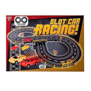 Outdoor slot best sale car track