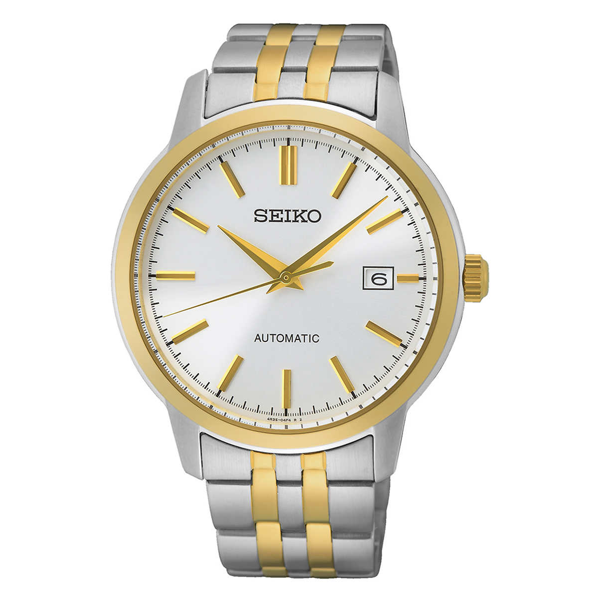 Seiko White Dial Men s Watch Costco