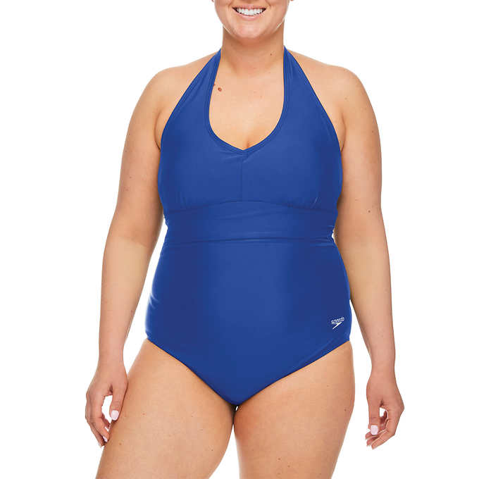One Piece Women's Swimsuit With Shorts Funeral