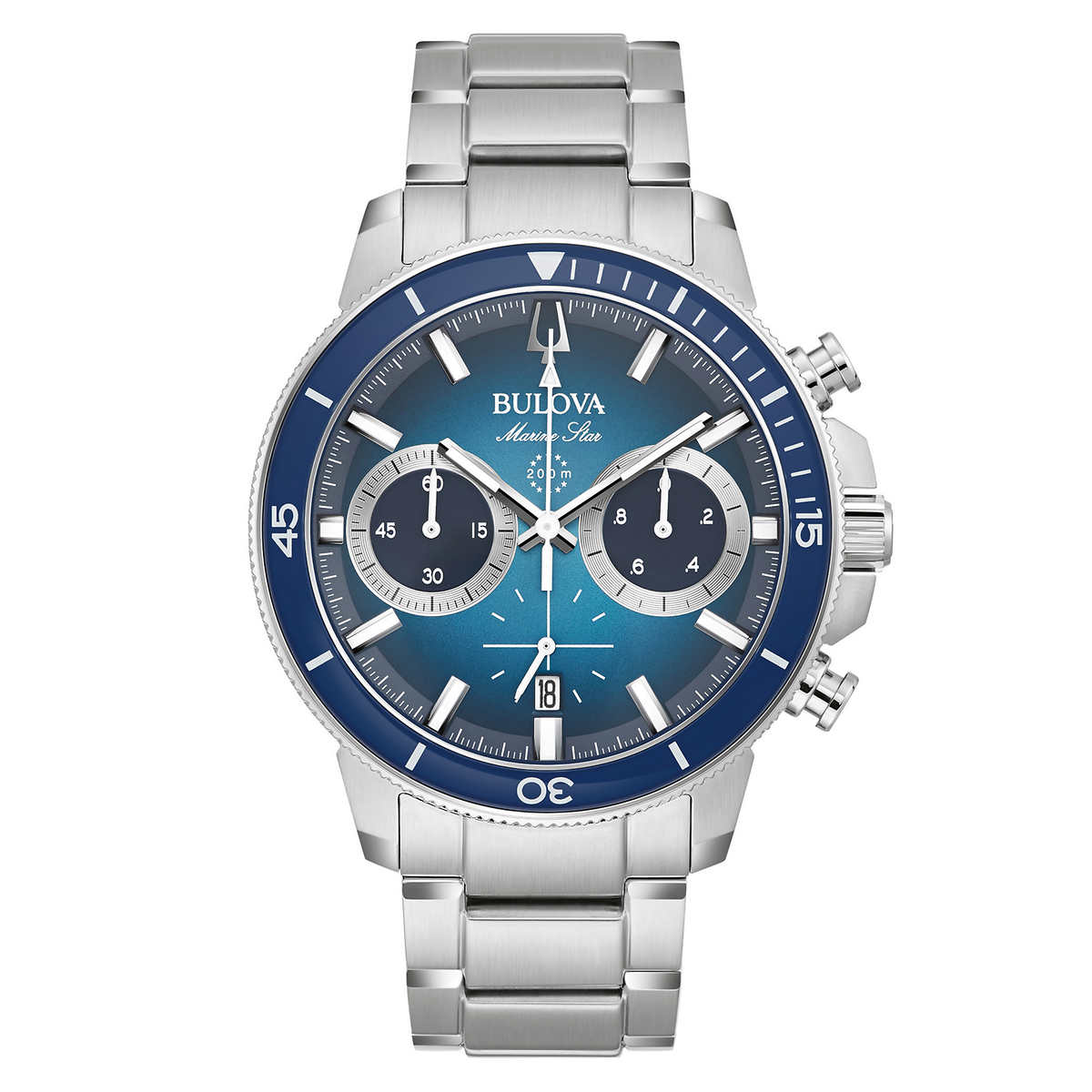 Bulova Marine Star Blue Dial Men's Watch | Costco