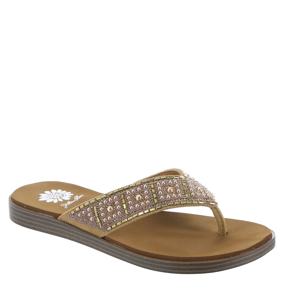 Yellow box sandals hot sale on sale