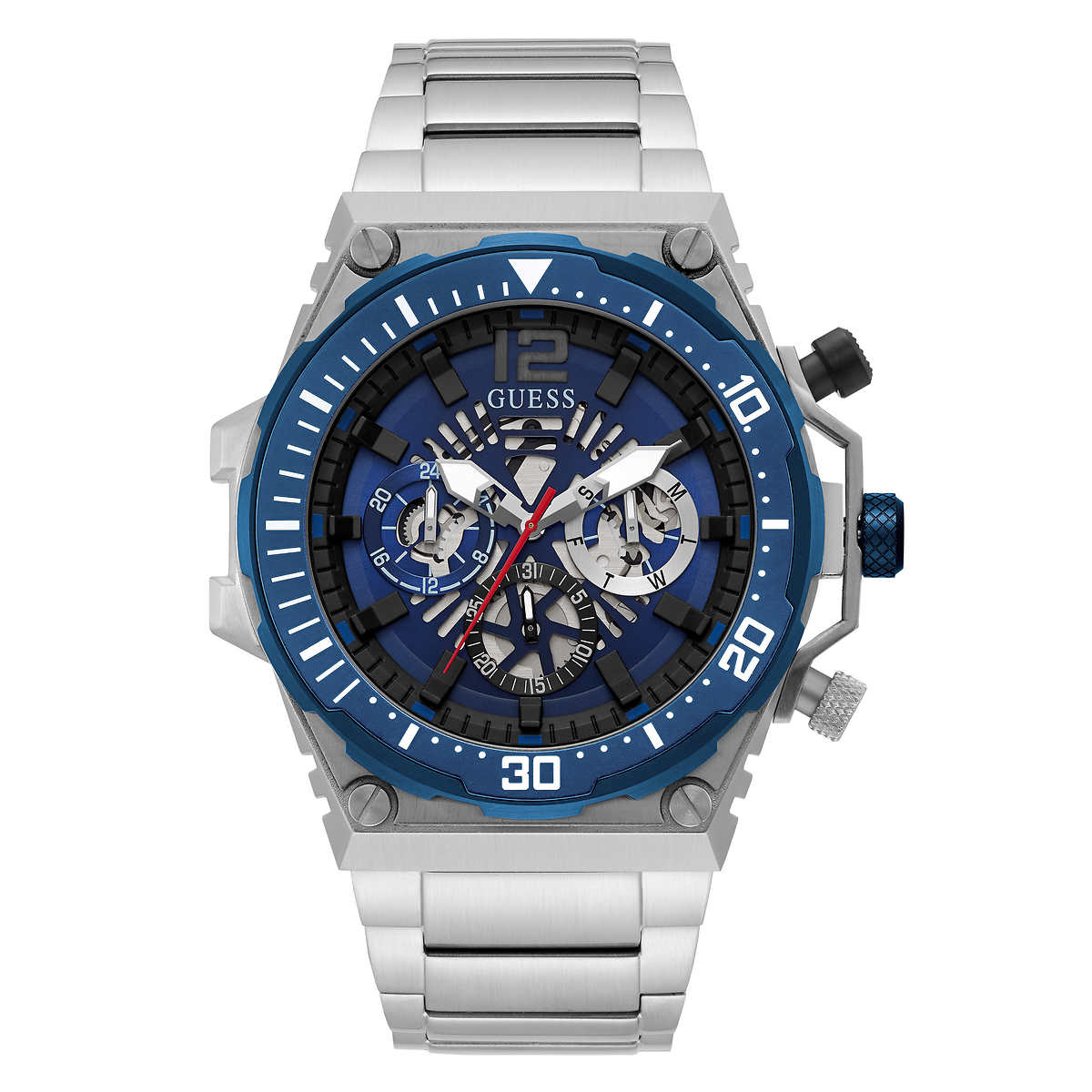 Macys guess mens on sale watch