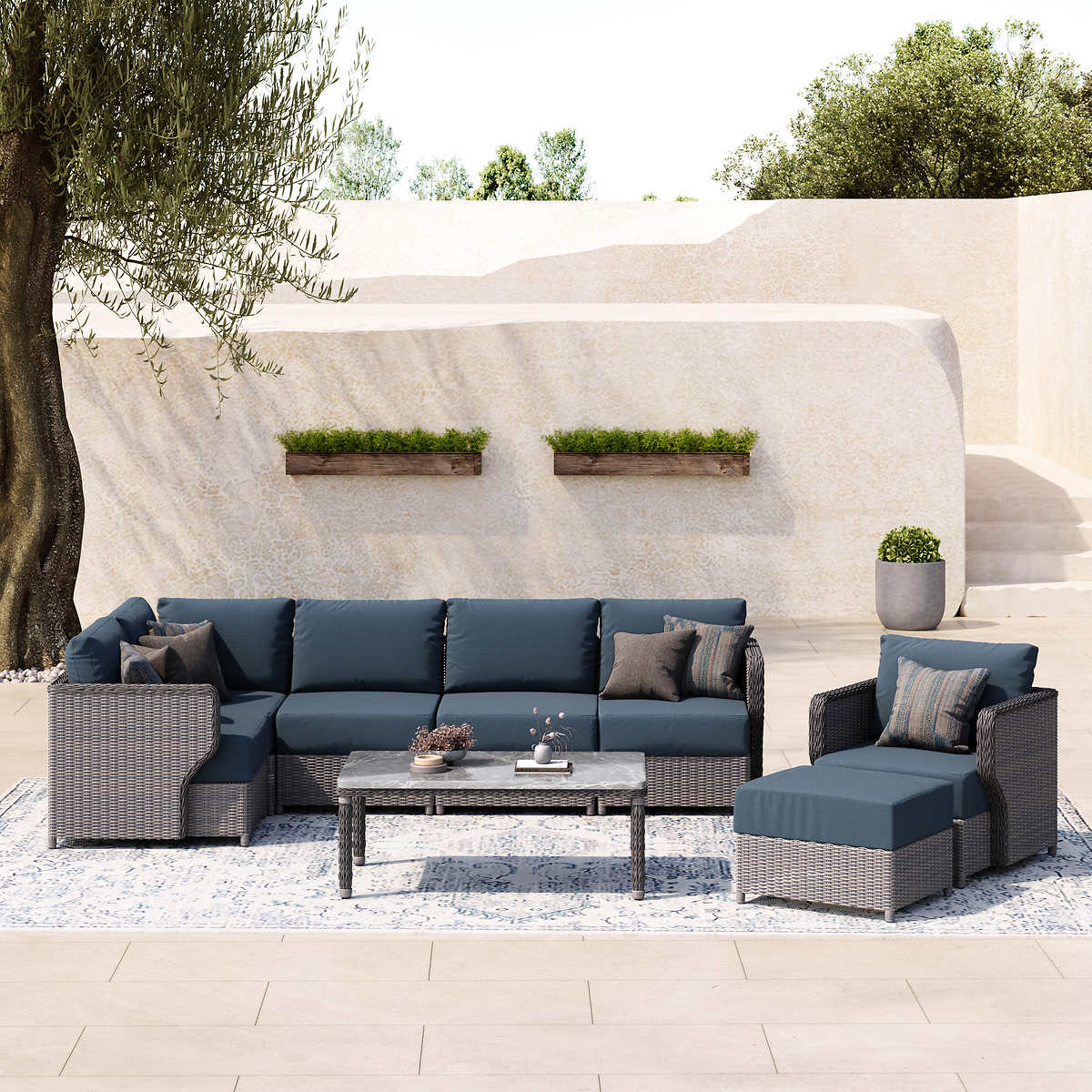 Richmond 8 piece Patio Conversation Set Costco