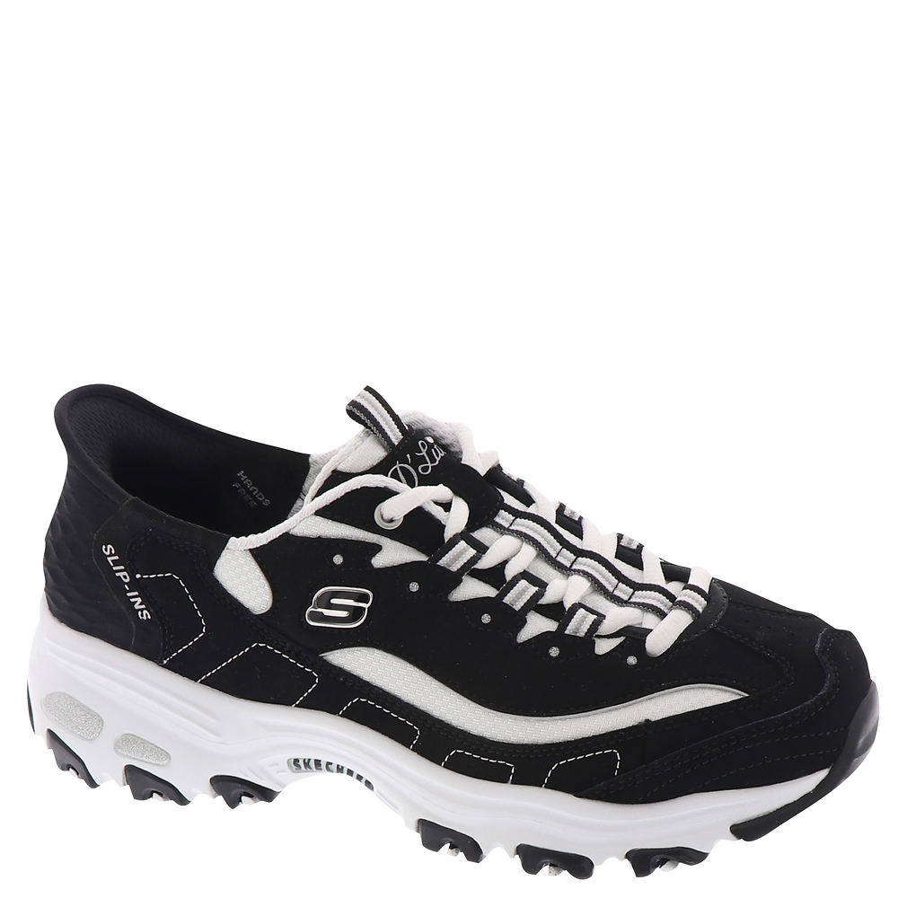 Skechers d cheap lites mens black