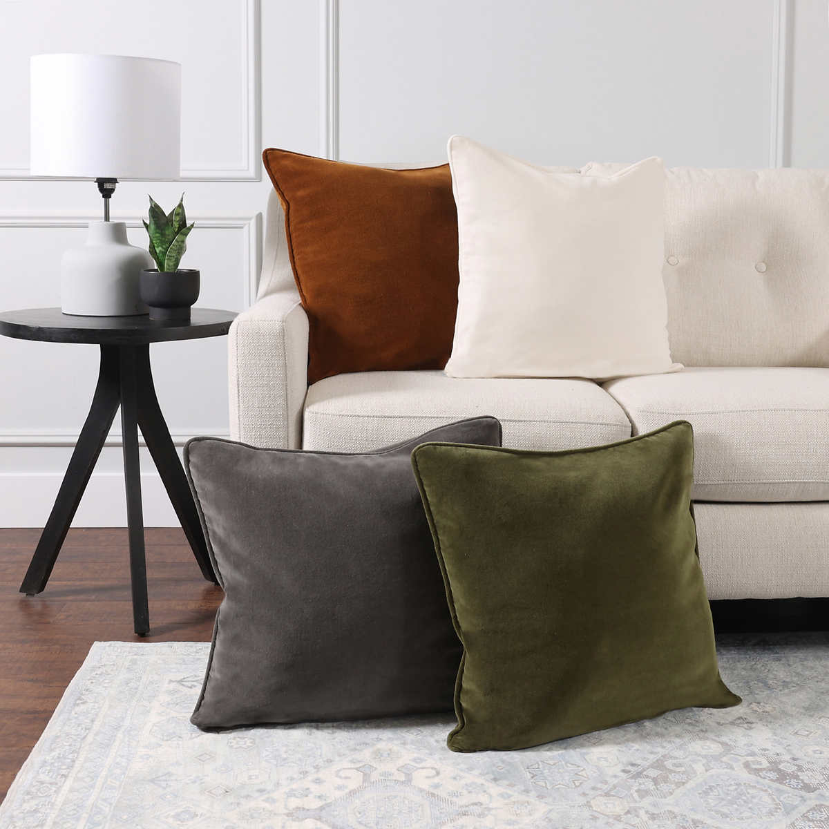 Life Comfort Velvet Decorative Cushion Costco