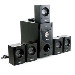 beFree Sound 5.1 Channel Surround Sound Bluetooth Speaker System