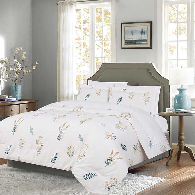 Chic Home Blaire Microfiber Floral Comforter Set & Reviews