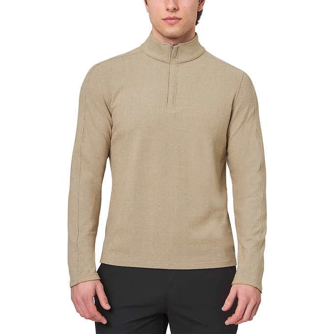 Mondetta Men's Quarter Zip Sweater