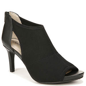 lifestride peep toe booties