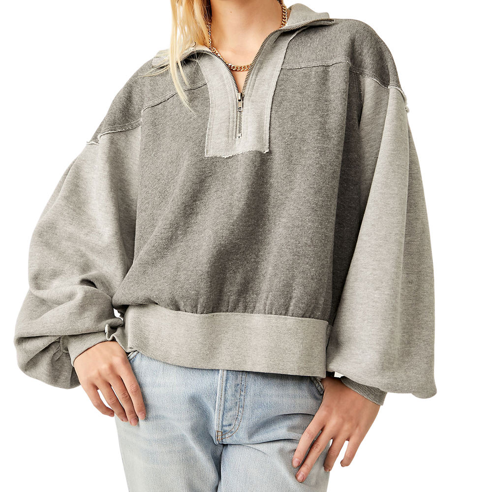 Free People Women's Kassey Half Zip