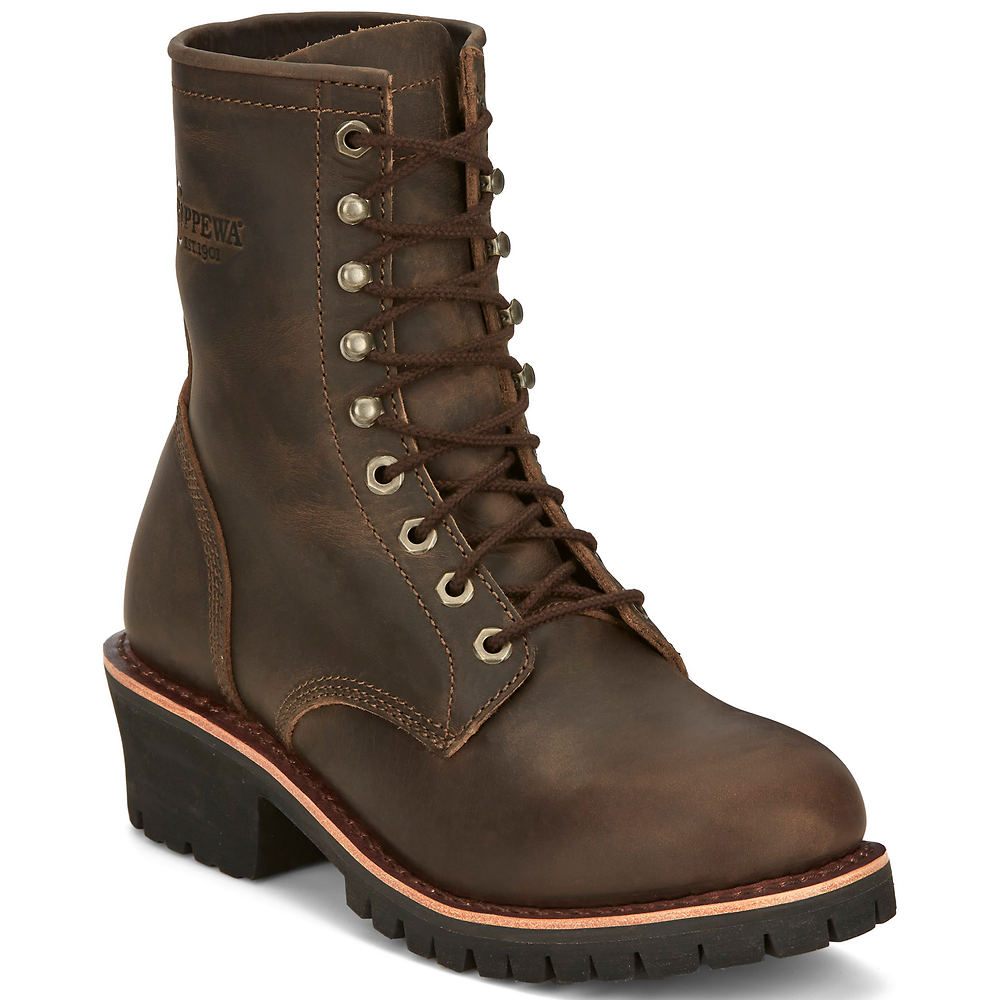 Chippewa cap hot sale toe boots