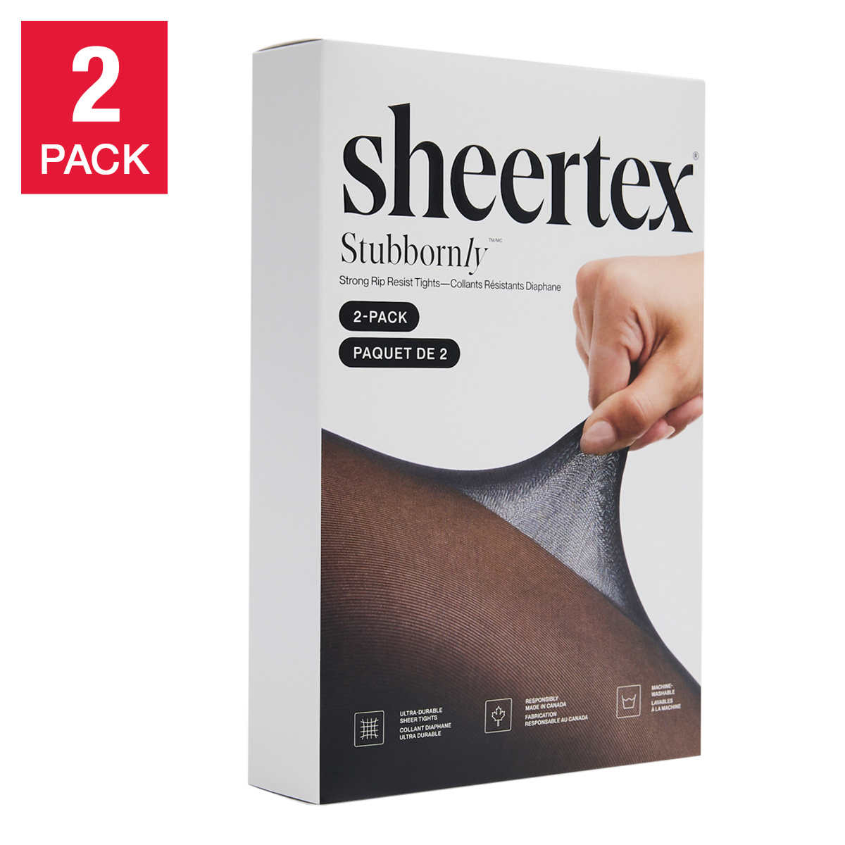 Sheertex Super Sheer, Sheer, or Semi-Opaque Rip Resist Tights 