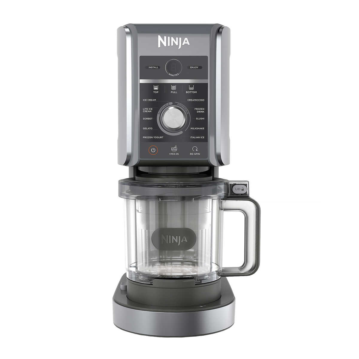Ninja CREAMi Breeze: 7-in-1 Ice Cream Maker comes with (4) Pint Containers
