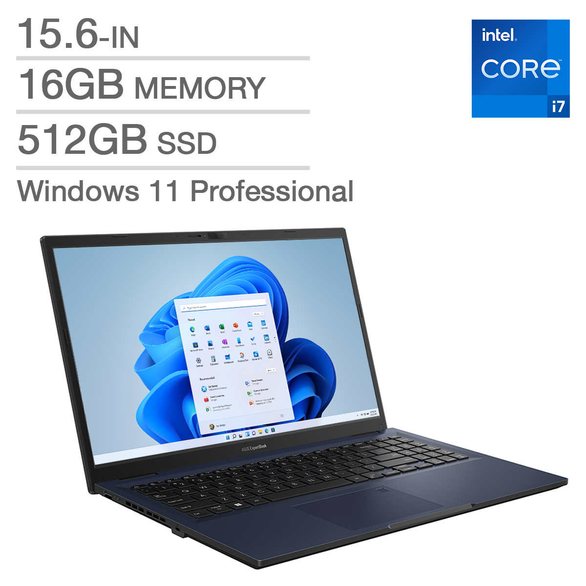 ASUS ExpertBook B15 B1502CVA-P71-CB Laptop, i7-1355U | Costco
