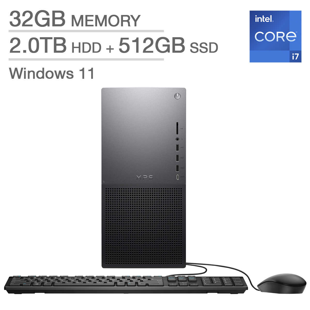 Dell XPS XPS8960-7409BLK-PUS Desktop, i7-13700 | Costco