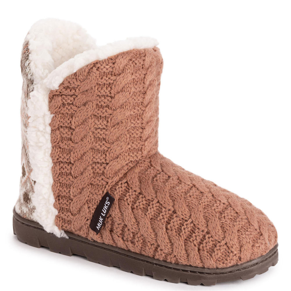 Muk luks bootie slippers 2024 women's