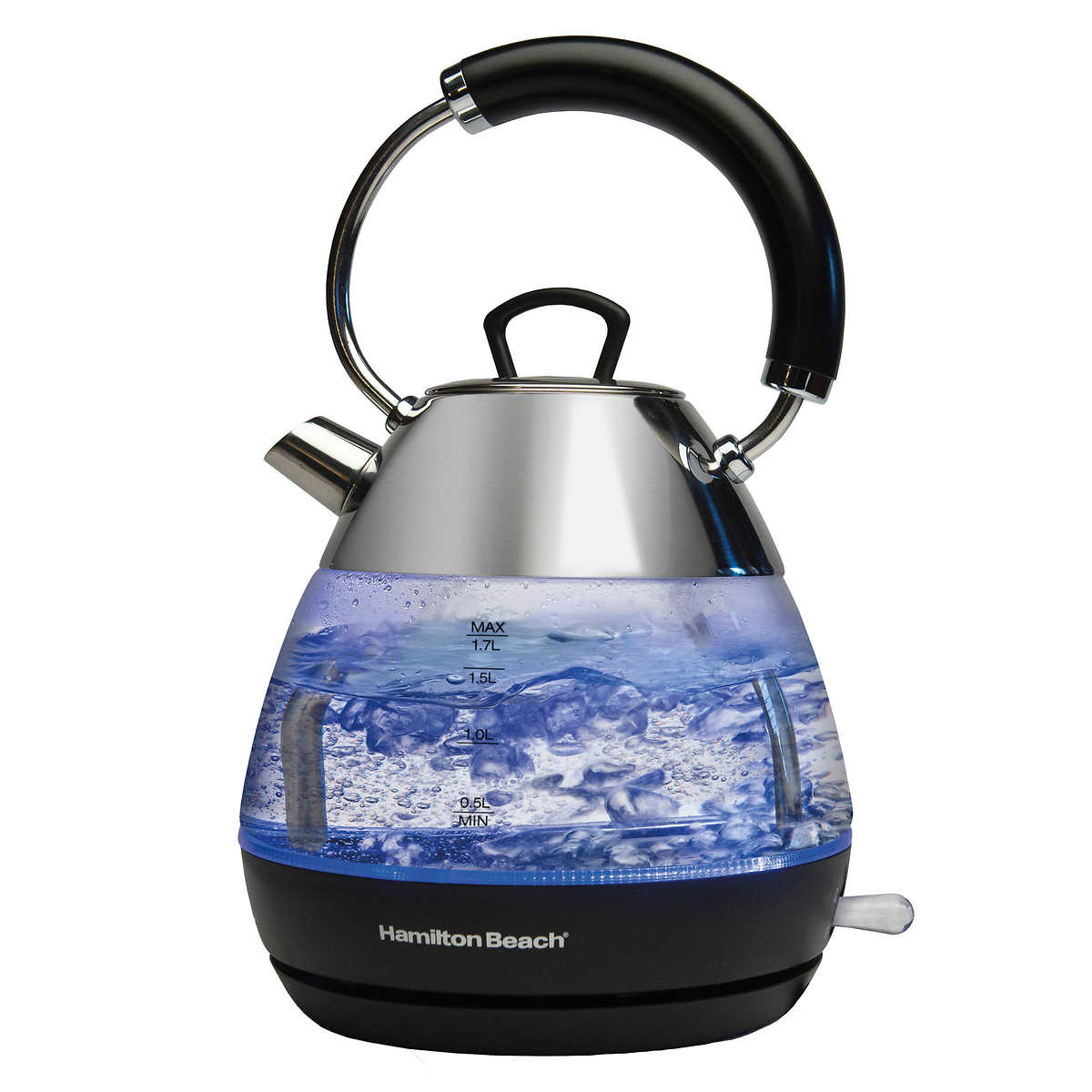 Hamilton beach outlet glass electric kettles