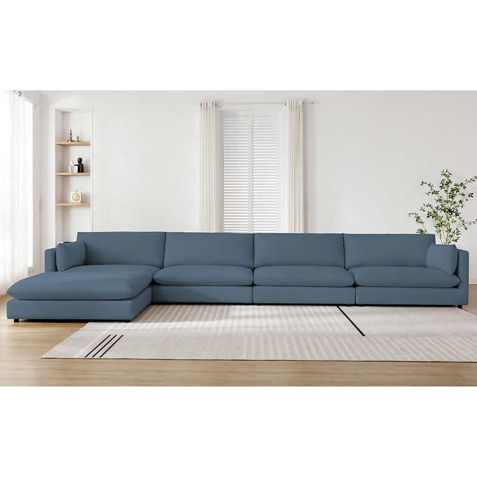 Unwind 5-piece Fabric Sectional