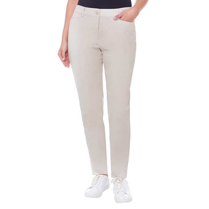 Classic Pants Office Trouser - Beige - Wholesale Womens Clothing