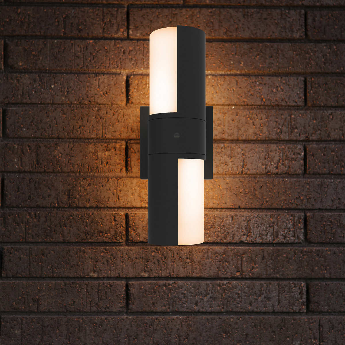 Lutec Outdoor LED Cylinder Wall Sconce