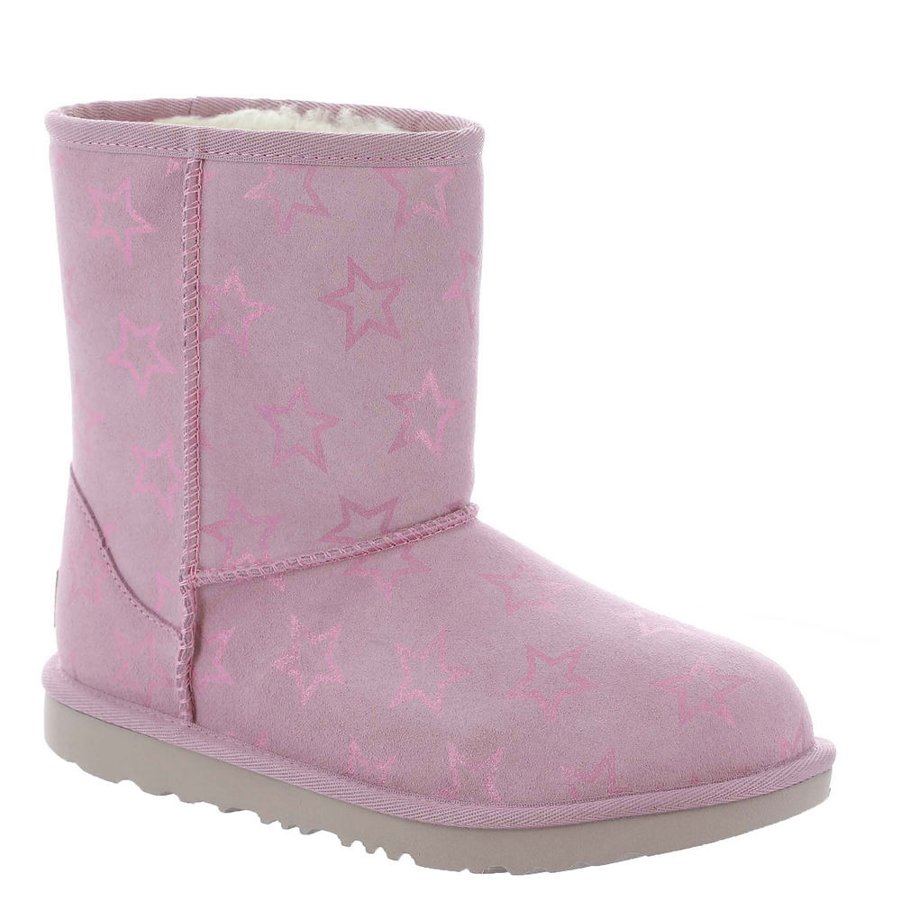 Ugg Girls Classic II Iridescent Stars Boots Youth 5 Youth