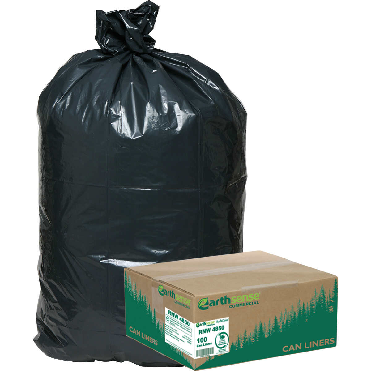 Trash Bags  40-45 Gallon Heavy Industrial Trash Bags