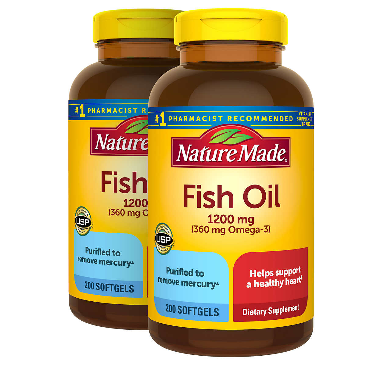Nature Fish Oil 1200 400 Softgels Costco
