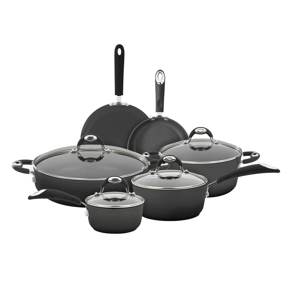 Bialetti Black Infinity, 8 Piece Cookware and Frying Brazil