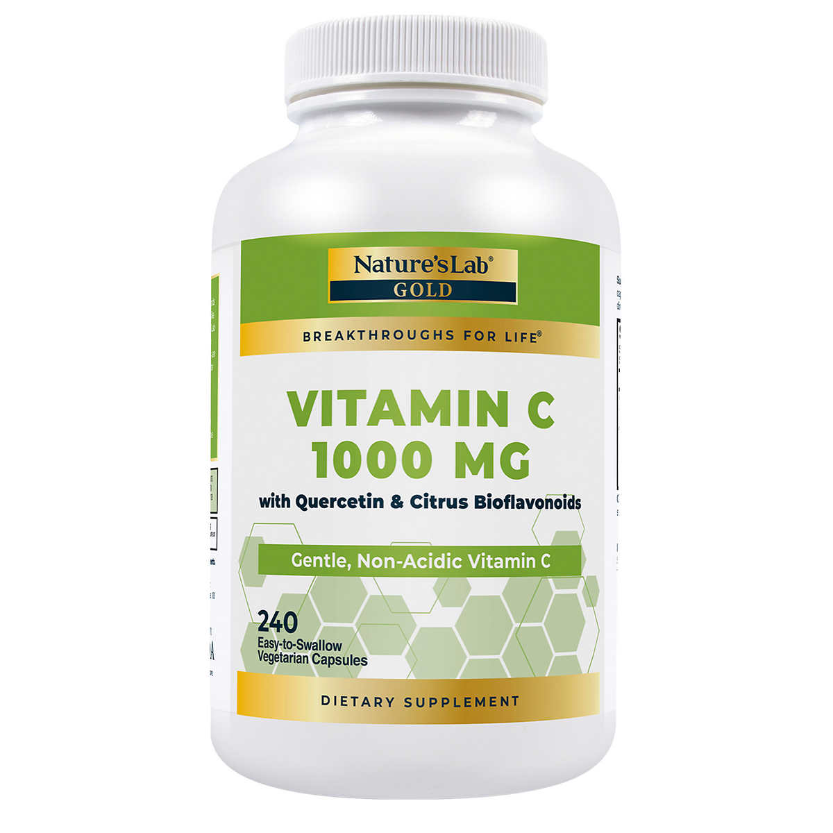Nature S Lab Vitamin C 1000 Mg 240 Vegetarian Capsules Costco